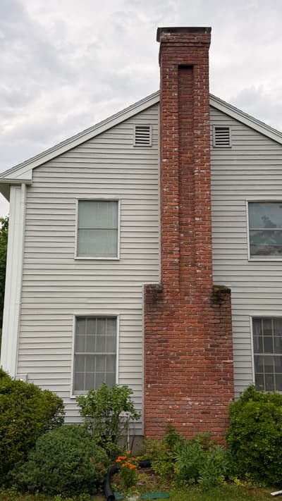 Two-Story Wood Siding Staining in Southwick, MA after - exterior painting Springfield MA